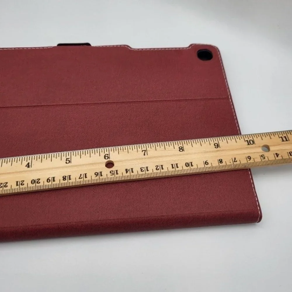 Samsung Galaxy Tab A 10.1 2019 Dark Red Folio Case